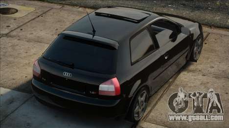 Audi A3 Black for GTA San Andreas