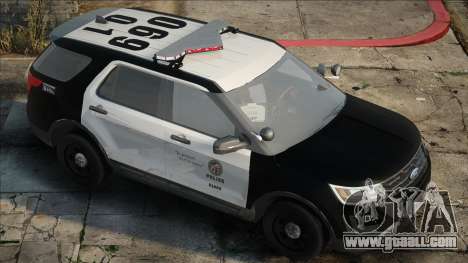 LAPD 2016 Ford Explorer for GTA San Andreas