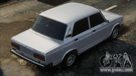 VAZ 2105 White in stock for GTA San Andreas