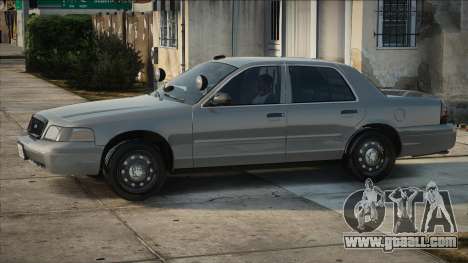 LAPD 2011 Ford Crown Victoria Unmarked for GTA San Andreas