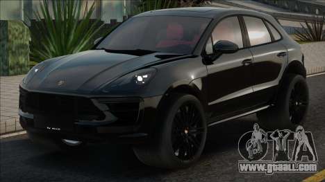 Porsche Macan Turbo 2019 Black for GTA San Andreas