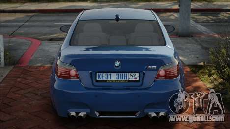 BMW M5 BLU for GTA San Andreas