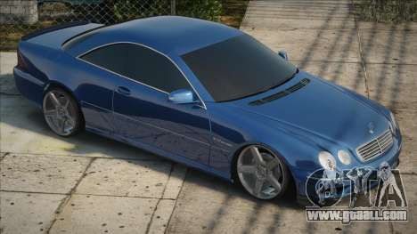 Mercedes-Benz CL63 AMG Blue for GTA San Andreas