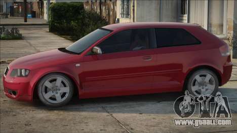 Audi A3 Red for GTA San Andreas