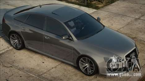 Audi RS6 C6 Silver for GTA San Andreas