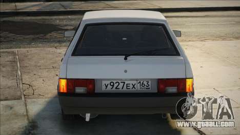 VAZ 2109 White Stock for GTA San Andreas