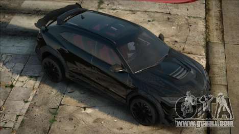 Lamborghini Urus Black Stock for GTA San Andreas