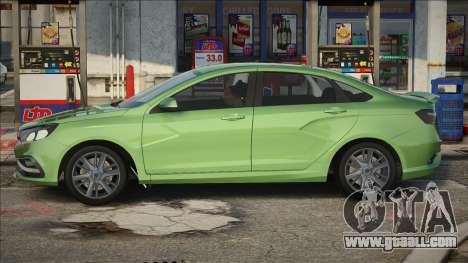 Lada Vesta Sport Green for GTA San Andreas