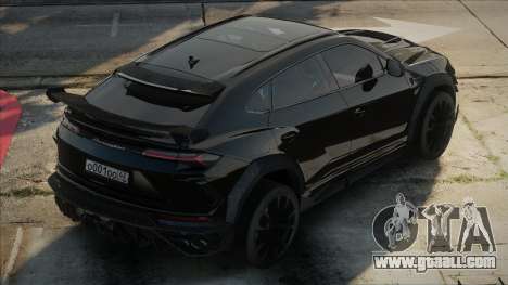 Lamborghini Urus Black Stock for GTA San Andreas