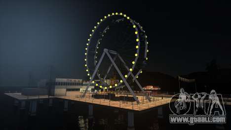 Neon Ferris Wheel Lights (Ball) for GTA San Andreas