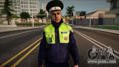 Traffic police inspector in demi-season uniform for GTA San Andreas