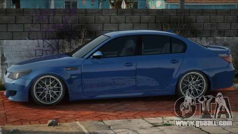 BMW M5 BLU for GTA San Andreas