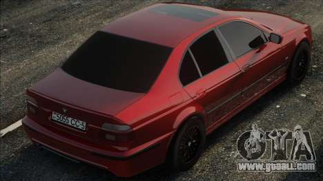 BMW 540i e39 RED for GTA San Andreas