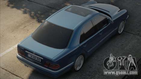 Mercedes-Benz E220 Blue for GTA San Andreas