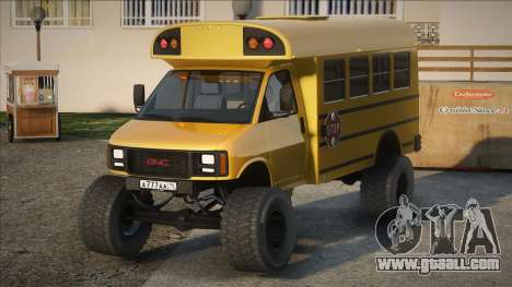 GMC BUS Yellow for GTA San Andreas