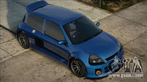 Renault Clio V6 Sport BLUE for GTA San Andreas