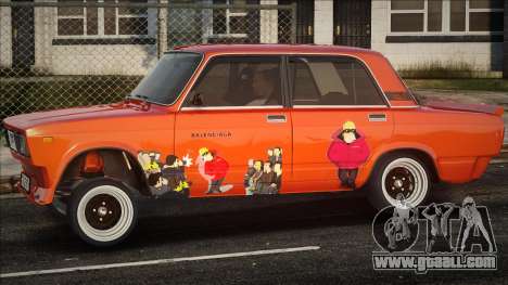 VAZ 2107 Simpsons for GTA San Andreas