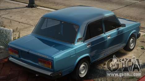 VAZ 2107 Blue Stock for GTA San Andreas