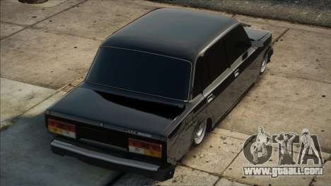 VAZ 2107 Tramp Black for GTA San Andreas