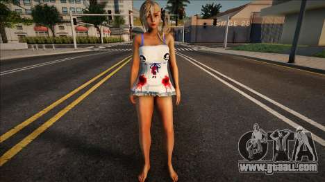 Skin De Halloween Version Argenta v2 for GTA San Andreas