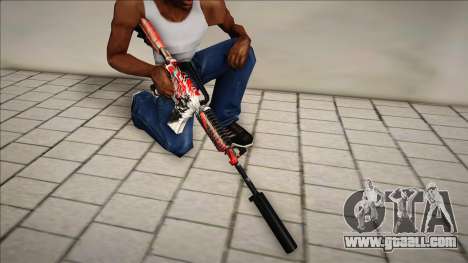 M4A1 Samurai Remake for GTA San Andreas