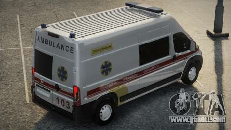 Fiat Ducato Ukrainian Ambulance for GTA San Andreas