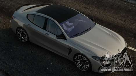 BMW M8 Competition Gran Coupe Silver for GTA San Andreas