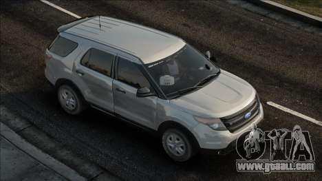 LAPD 2013 Ford Explorer Unmarked for GTA San Andreas