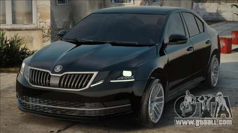 Skoda Octavia Black for GTA San Andreas