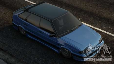 VAZ 2114 Blue in stock for GTA San Andreas