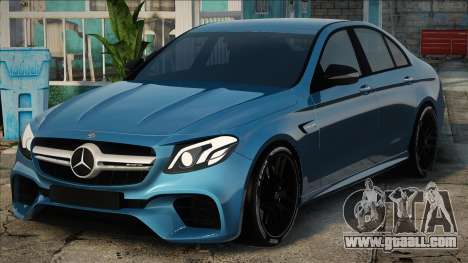 Mercedes-Benz E63 w213 BLUE for GTA San Andreas