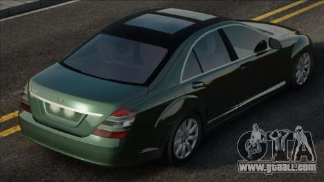 Mercedes-Benz S500 w221 Green for GTA San Andreas