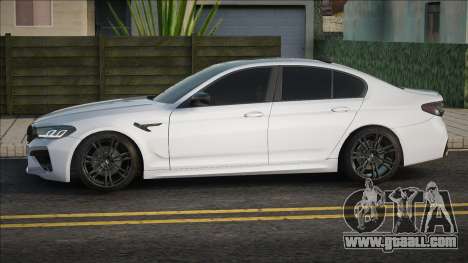 BMW M5 F90 2021 White for GTA San Andreas