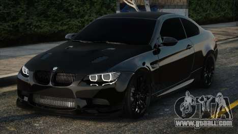 BMW M3 E92 Black for GTA San Andreas