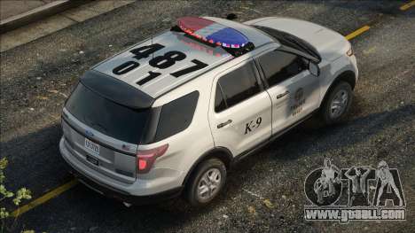 LAPD 2013 Ford Explorer K-9 for GTA San Andreas