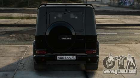 Mercedes-Benz G63 AMG Brabus Blac for GTA San Andreas