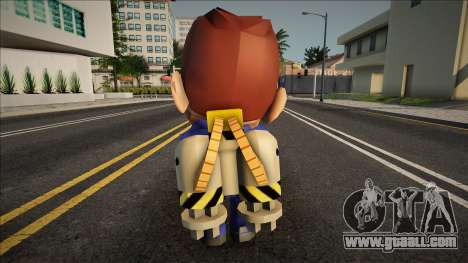 Barry Steakfries from Jetpack Joyride Skin for GTA San Andreas