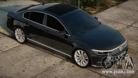 Volkswagen Passat B8 Black for GTA San Andreas