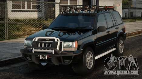 Jeep Grand Cherokee V8 Blek for GTA San Andreas