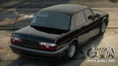 GAZ 31105 Black Stock for GTA San Andreas