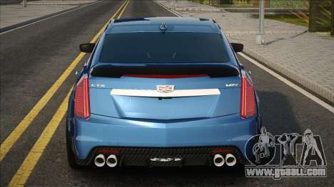 Cadillac CTS-V Blue Version for GTA San Andreas