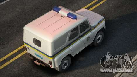 UAZ-31514 Militia of Ukraine for GTA San Andreas