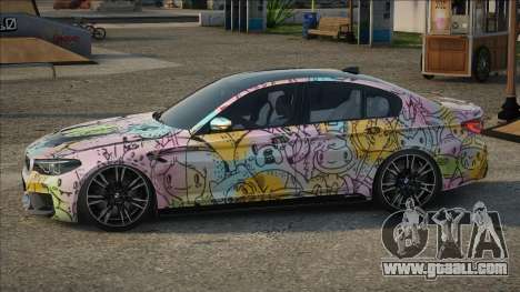 BMW M5 Vinyl for GTA San Andreas