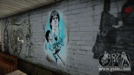 Mural Maradona for GTA San Andreas