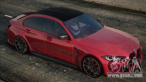 BMW M3 Competition g80 2021 Red for GTA San Andreas