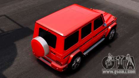 Mercedes-Benz G Class G65 AMG Red for GTA 4