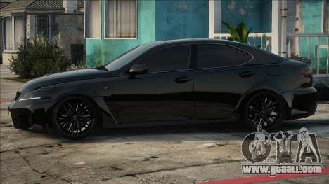 Lexus IS-F Black for GTA San Andreas