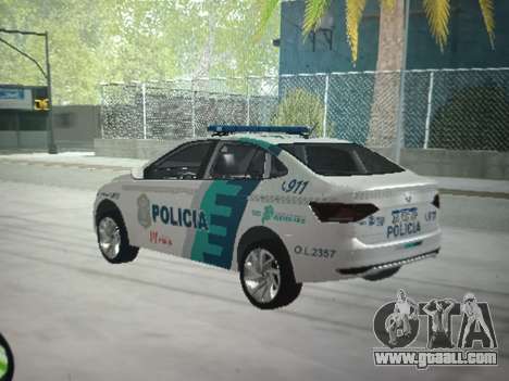 Volkswagen Virtus PBA Police for GTA San Andreas