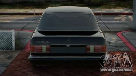 Mercedes-Benz W126 - Black for GTA San Andreas