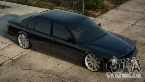 BMW E38 Black in stock for GTA San Andreas